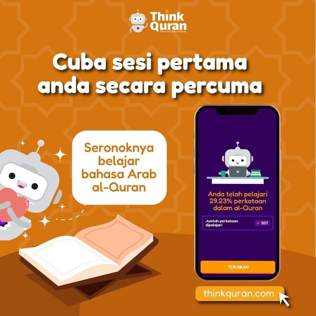Percubaan sesi pertama ThinkQuran secara percuma